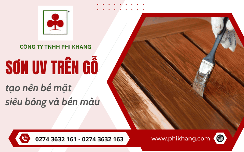 sơn UV trên gỗ
